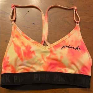 NWOT Pink Victoria’s Secret sport bra small